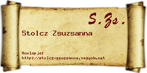 Stolcz Zsuzsanna névjegykártya